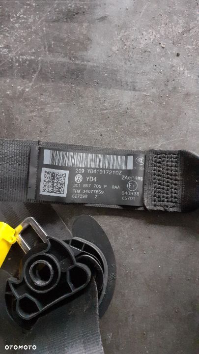 Pasy bezpieczeństwa passat b7 cc - 3