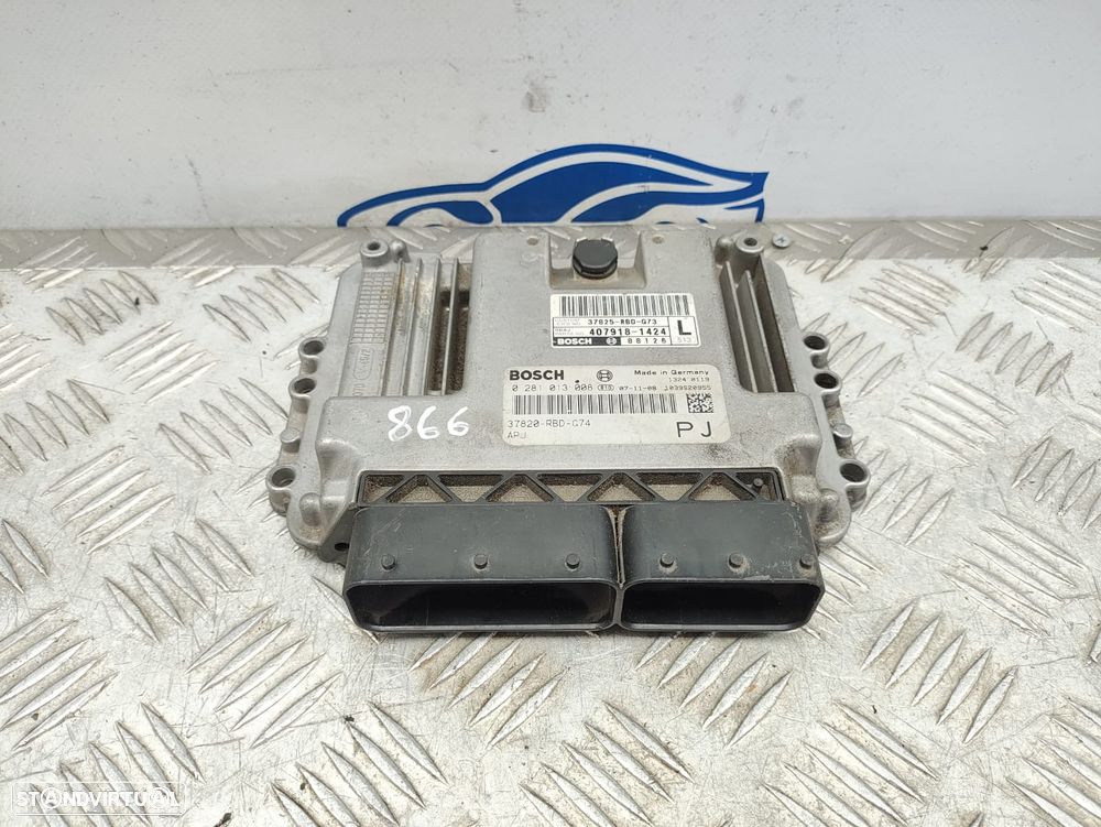 Centralina Original Motor Bosch Honda Accord 7 2.2 i-ctdi N22A 0281013008 37825RBDG74 - 3