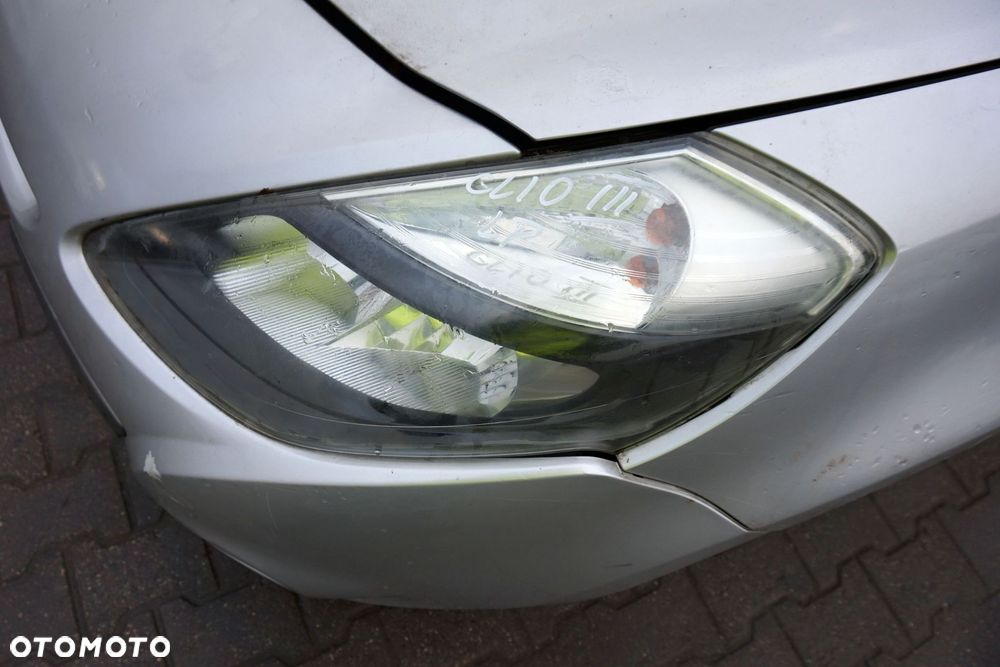 MASKA ZDERZAK BŁOTNIKI LAMPY CLIO III PH2 LIFT TED69  RENAULT 2009-2012 SREBRNY PRZÓD KOMPLETNY - 5