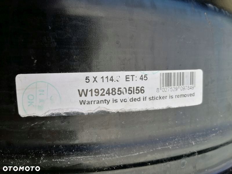 Alufelgi 17" NISSAN MAZDA TOYOTA KIA HYUNDAI LEXUS RENAULT SUZUKI HONDA - 10
