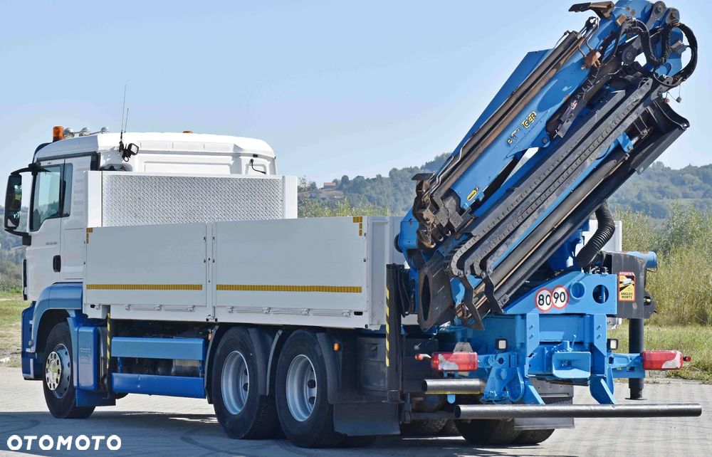 MAN TGS 26.480 * SKRZYNIA 6,30 m * PK 27002 + JIB PJ060 + PILOT / 6x4 - 6