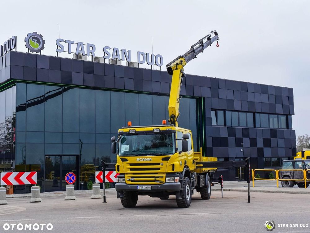 Scania P340 4x4 PALFINGER PK 27002 HDS Żuraw - 6