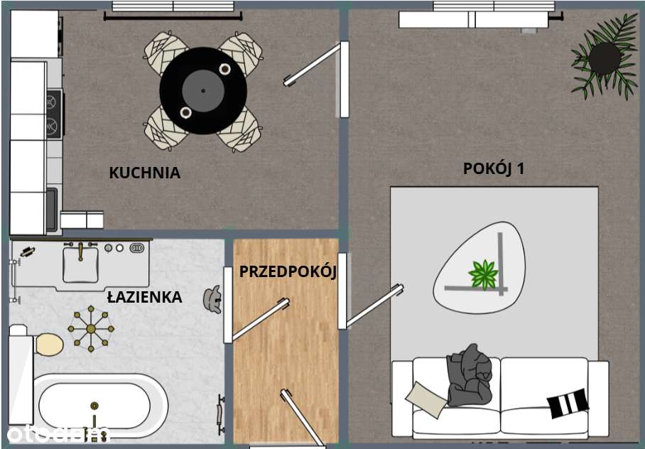 KAWALERKA | Do własnej aranżacji | 30.5 m2