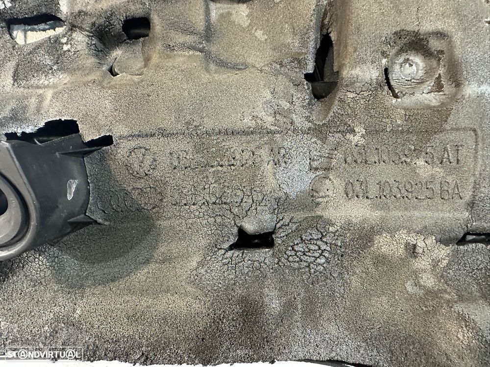 .Tampa Motor Cobertura Original Audi 2.0 TDi 03L103925AS 2008 - 2014 - 6