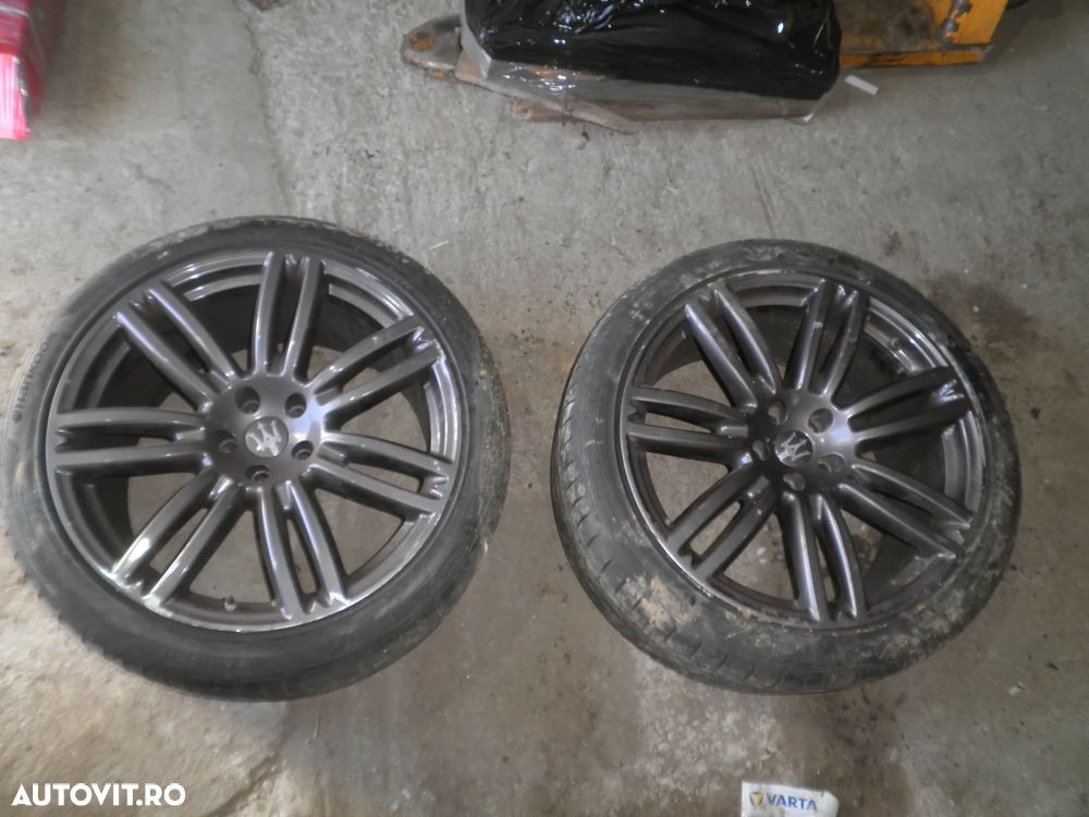 Jante 20" Maserati cu anvelope 285/35/20 ET 45 10.5J (2 buc) 245/40/20 ET 43 8.5J (1 buc) - 1