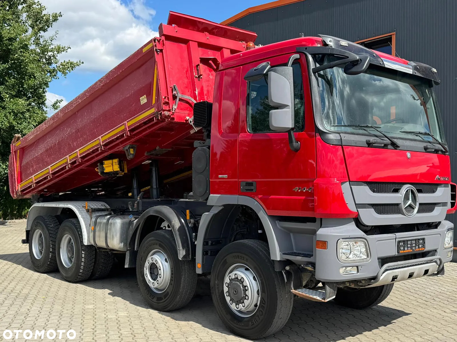 Mercedes-Benz ACTROS 4144 8x6 EURO5 WYWROTKA TRÓJSTRONNA Z BORDMATIKIEM - 9