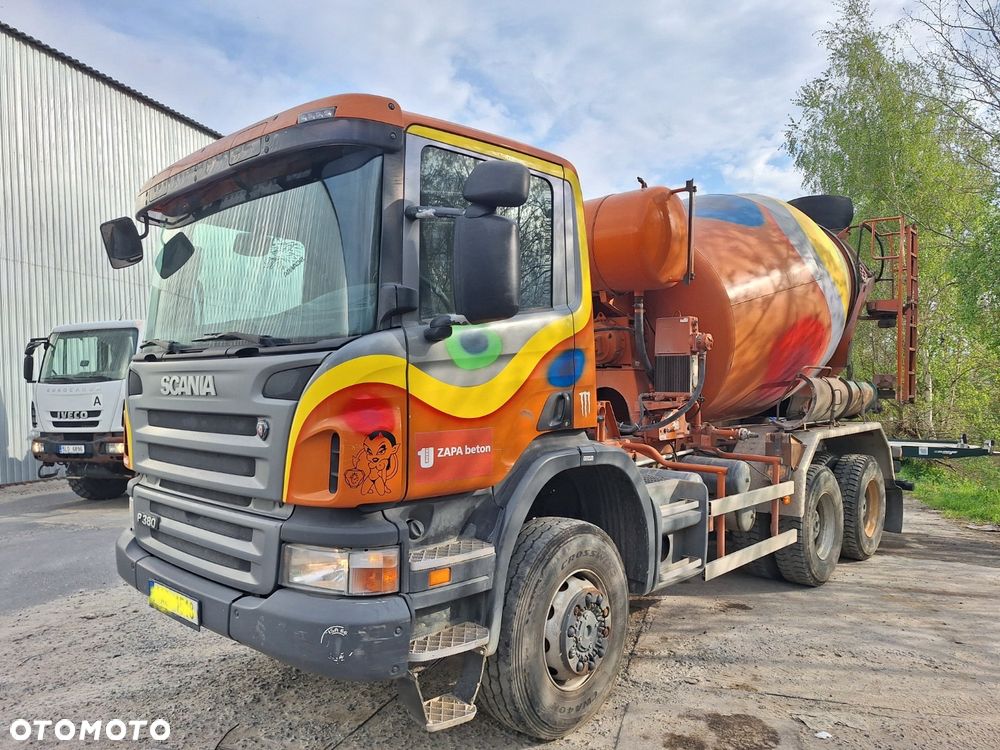 Scania P380 Napędy 6x6 Reduktor Manual Betonomieszarka ( Hds Wywrotka Dźwig Żuraw Wiertnica Studni Zwyżka) - 1