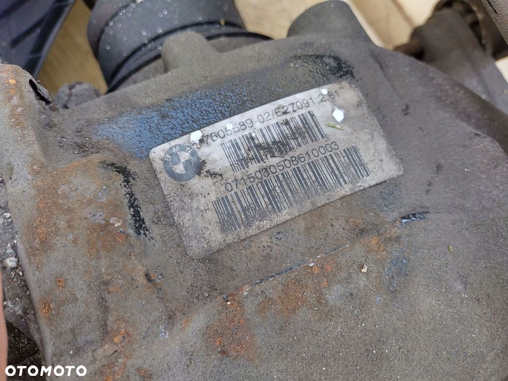 bmw 3 gt f34 13-21 belka tylna wahacze sanki zwrotnice dyfer 2.81 7605589 - 9