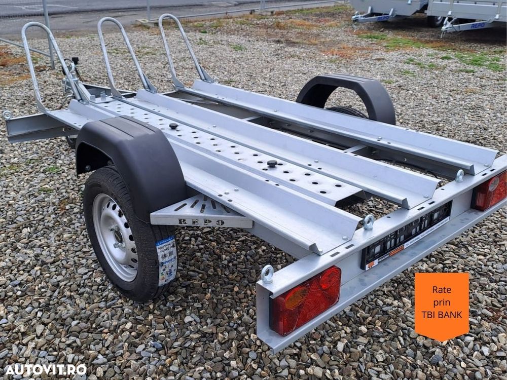 REPO Remorca 750 kg 3 Motociclete 210 x115 cm (212 x 150 cm)