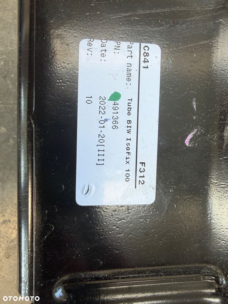 FIAT 500 LIFT ISOFIX KANAPA NIE DZIELONA DEMONTAŻ - 3