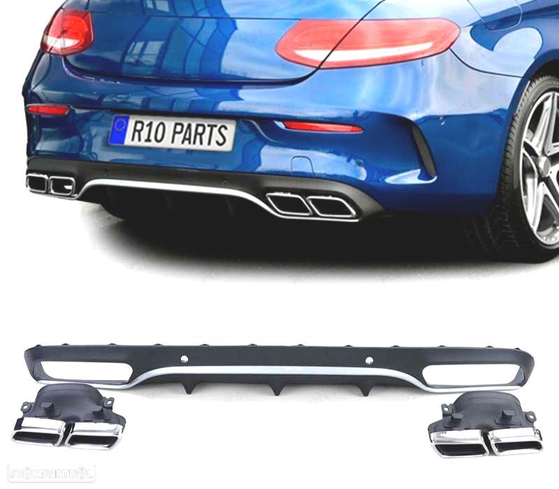 DIFUSOR MERCEDES CLASE C C205 COUPÉ 15-18 AMG PDC - 1