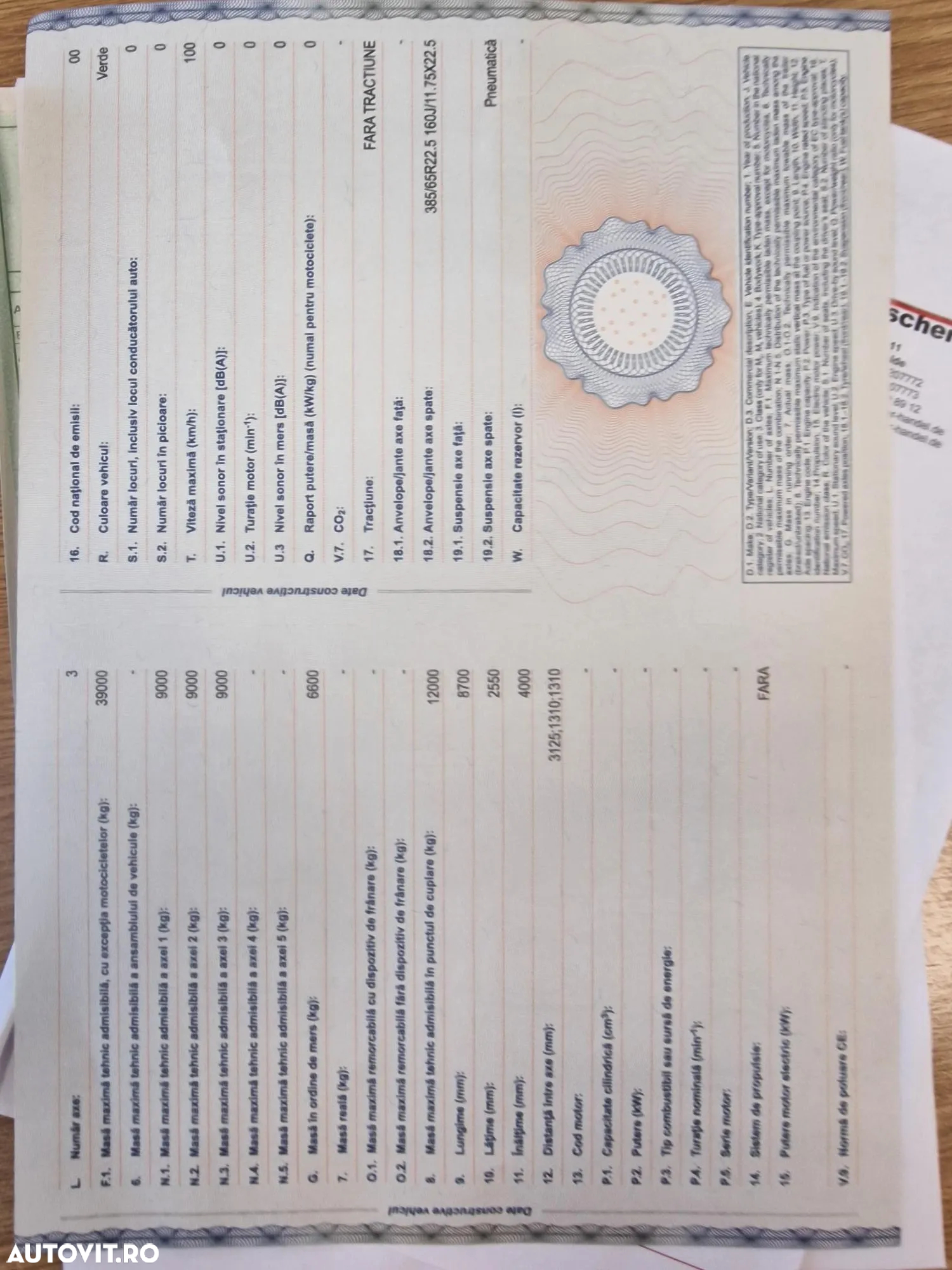 Kögel 28mc, 2019, TERMOIZOLANTA, masa propie 6,6t, axe SAF, jante ALUMINIU, Axa LIFTABILA, prelata, scena vizitare, picioare sprijin, anvelolope 80% ok, posibilitate leasing, STARE FOARTE BUNA-PROMOTIE 19.900 EUR+Tva - 35