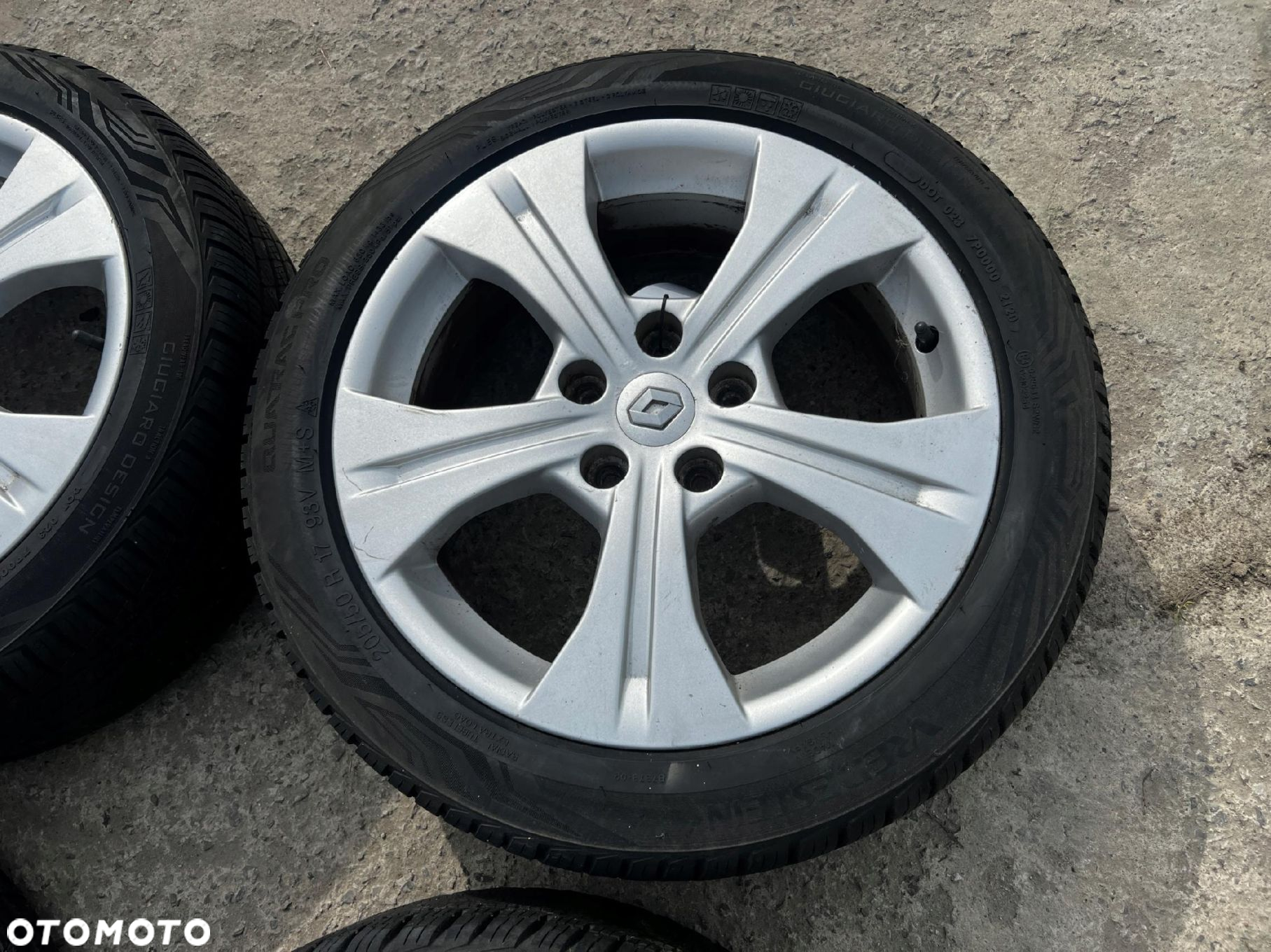 KOŁA FELGI OPONY CAŁOROCZNE RENAULT MEGANE III 205/50 R17 - 4