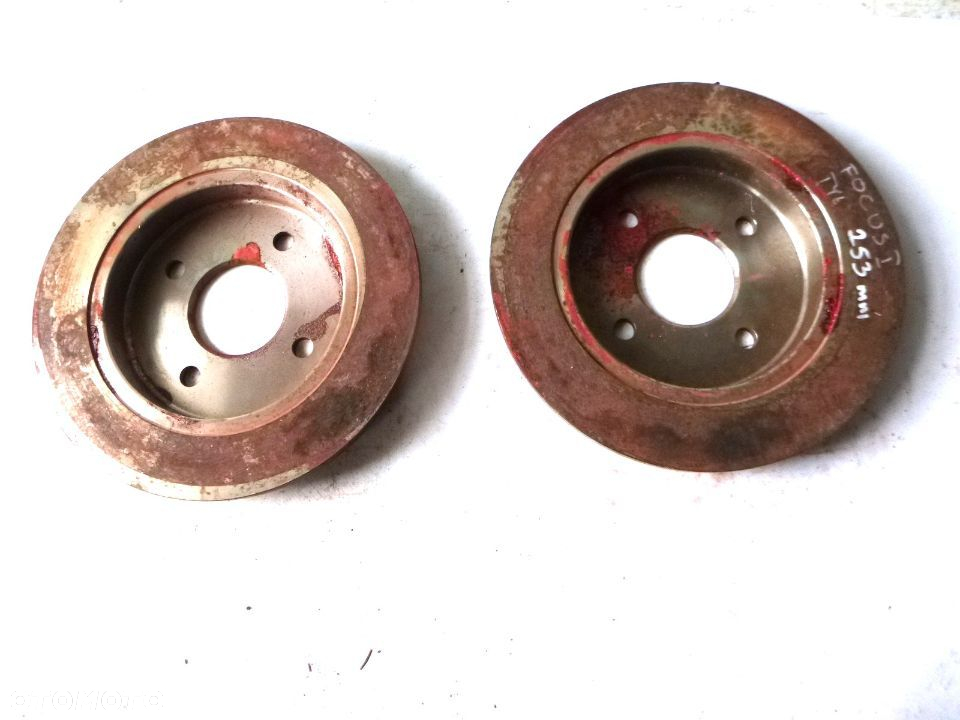 ford focus mk1 tarcze tył nowe oryginał 253mm hamulcowe - 3