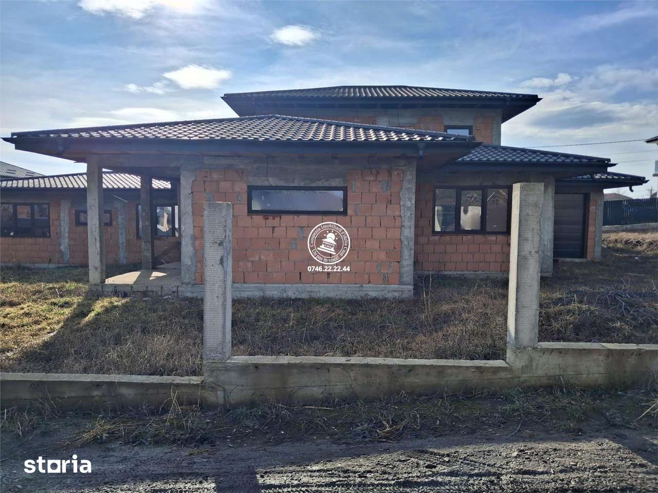 Vila 5 camere la rosu 203 mp utili, teren 800 mp  Valea Lupului, Iasi - Imagine principală: 2/7