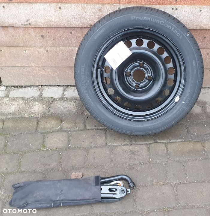 KOŁO ZAPASOWE OPEL CORSA C 4X100 15" ET49 OPONA 185/55 R15 - 1