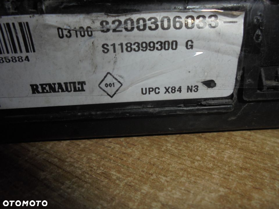 MODUL UPC SKRZYNKA BSI RENAULT MEGANE SCENIC II 8200306033 - 2