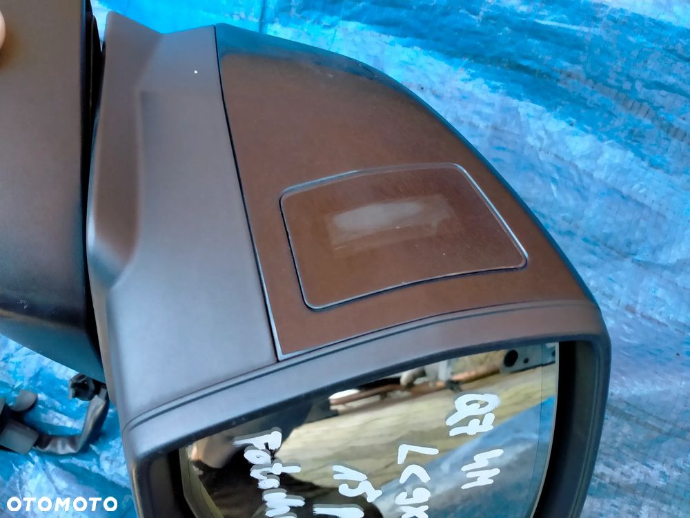 Audi Q7 SQ7 4M Lusterko Prawe LC9X Chrom / Fotochrom 15 Pin Pinów / Side Assist / Asystent / EUROPA - 3