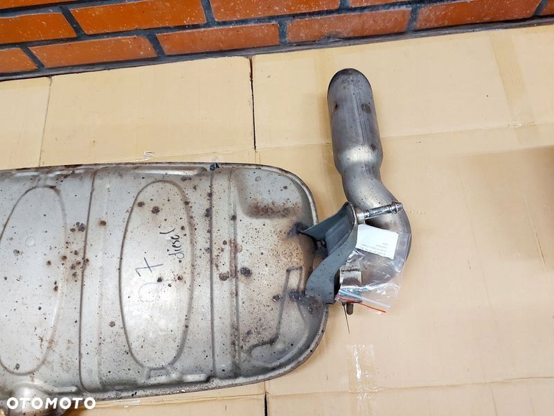 audi q7 1 i 4l 3.0 tdi tłumik końcowy tylny rura wydech - 5