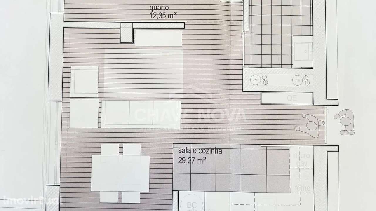 Excelente T1 na Asprela – junto ao Hospital de São João - Grande imagem: 3/18