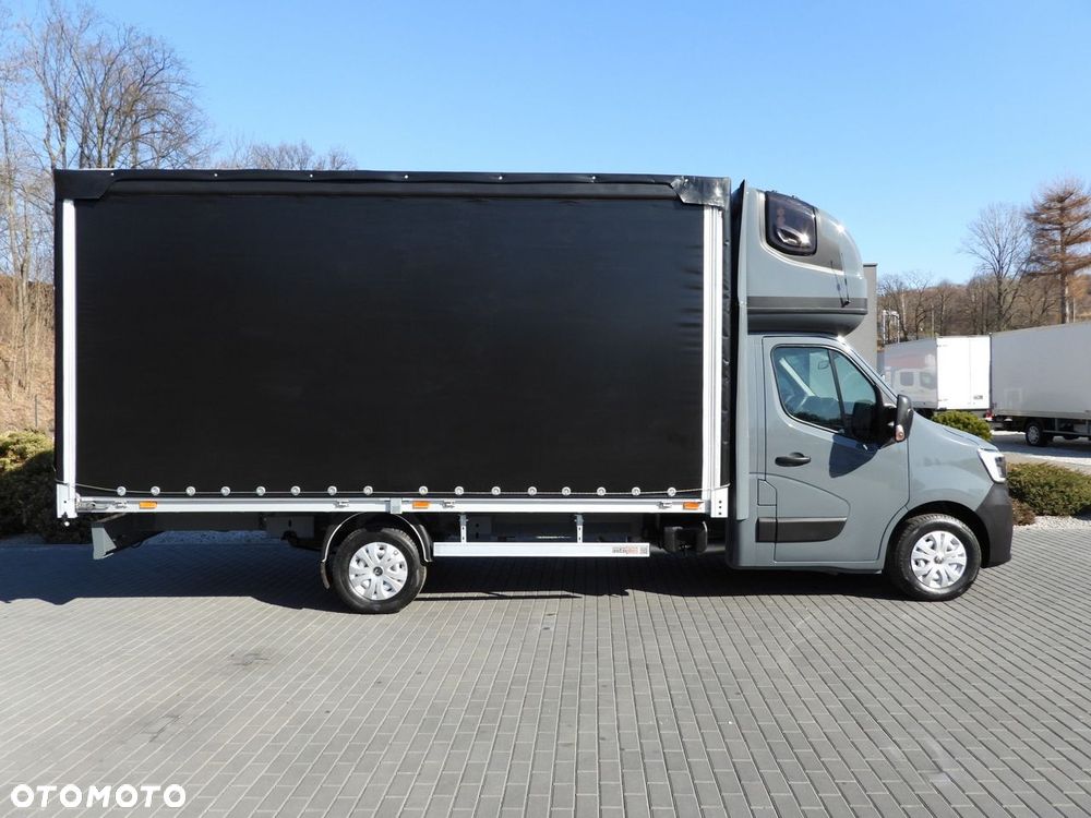 Renault MASTER PLANDEKA 10 PALET WEBASTO TEMPOMAT LEDY PNEUMATYKA KLIMATYZACJA  165KM - 8