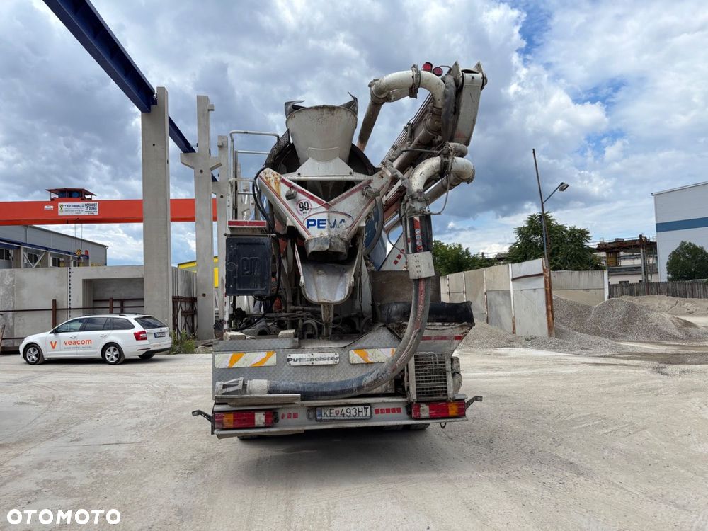 Versalift Actros 4141 8X4 + Putzmaister M24 - 6