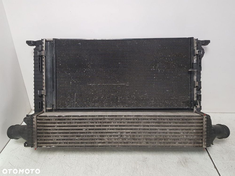 KOMPLET CHŁODNIC INTERCOOLER WIATRAKI AUDI A4 A5 A6 Q5 C7 B8 8K  11-17r - 2
