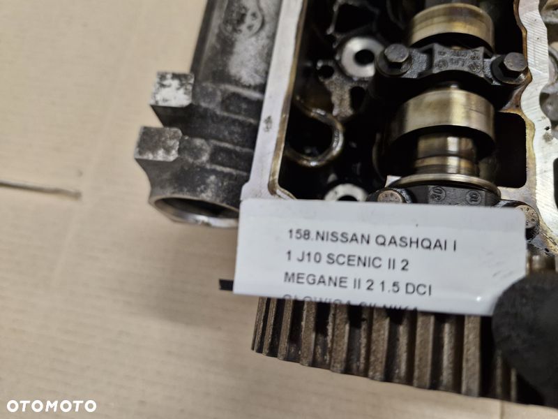 NISSAN QASHQAI 1 I J10 MEGANE SCENIC 2 II 1.5 DCI GŁOWICA SILNIKA WAŁEK 2968F2 - 7