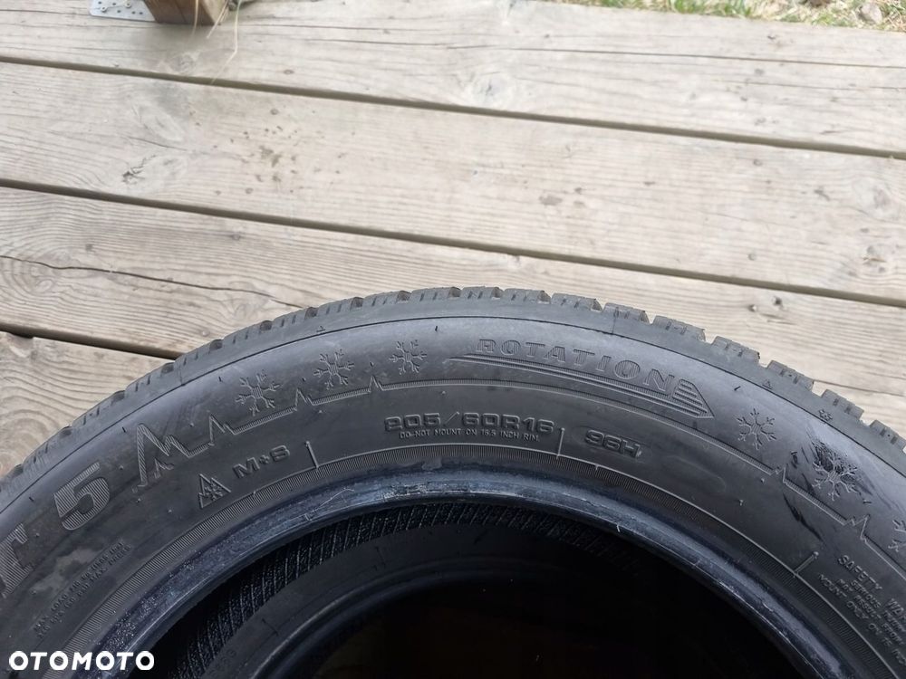 OPONY DUNLOP WINTER SPORT 5 205/60R16 96H 2021r.7,8mm 4szt,super stan - 11