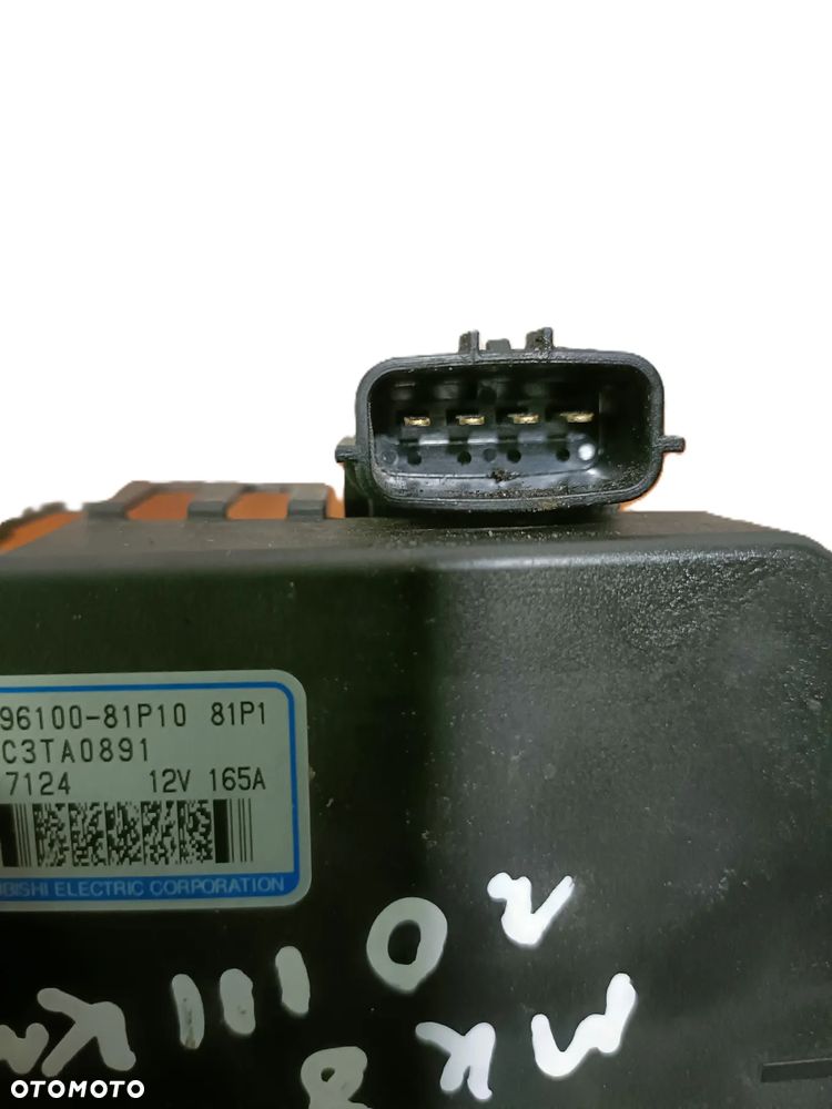 SUZUKI SWIFT VI MK8 17-20 r. 1,0 B 111 KM alternator MITSUBISHI 96100-81P10  * - 4