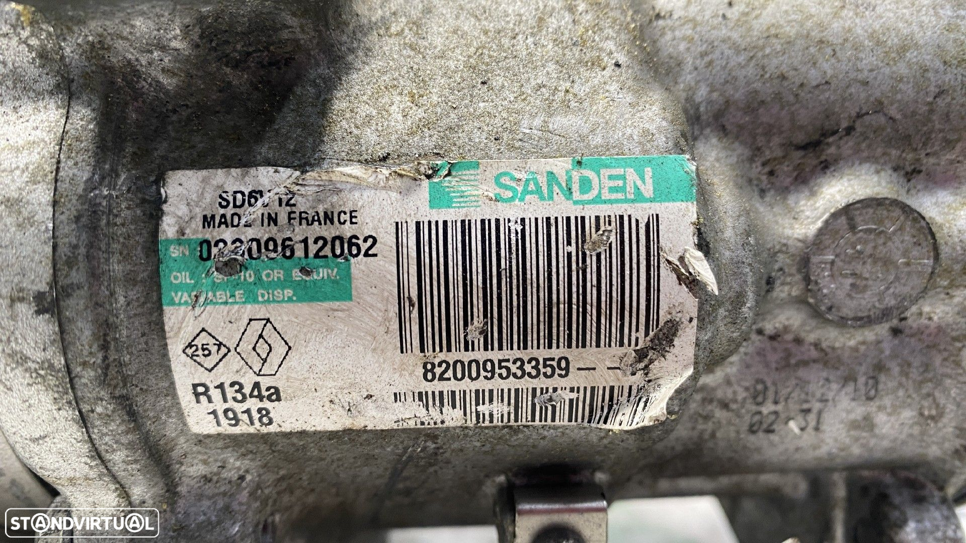 Compressor Ar Condicionado Renault Clio Iii (Br0/1, Cr0/1) - 4