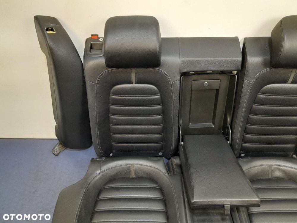 VW PASSAT CC FOTELE KANAPA TYŁ SKÓRA - 8