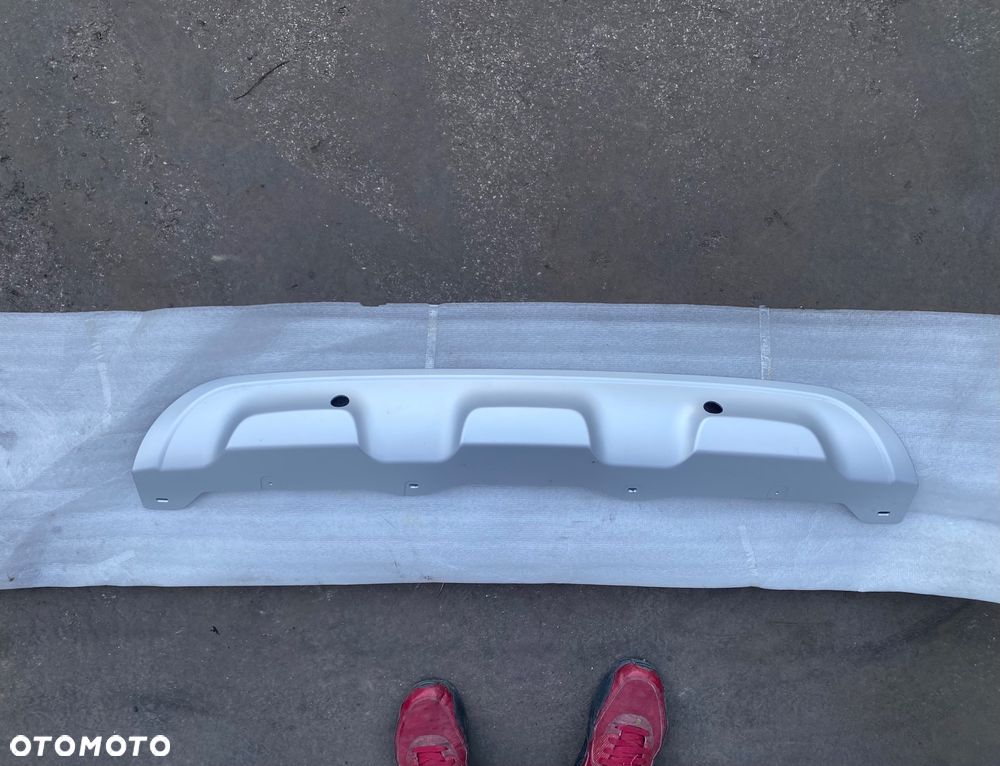 RENAULT CAPTUR 1 I lift 17-> Nowa Oryginalna Dolna DOKŁADKA NAKŁADKA SPOILER LISTWA DYFUZOR ZDERZAKA TYLNEGO TYŁ W ZDERZAK TYLNY otwory na PDC  82015-78573   82015-91868  Wwa - 1
