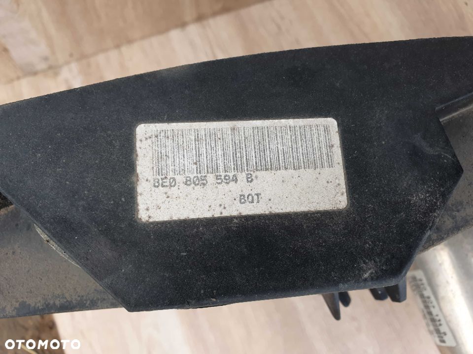 Pas Przedni Wzmocnienie Czołowe Chlodnice Wentylator 2.0 ALT 130KM AUDI A4 B6 Sedan Kombi 8E0805594B - 6