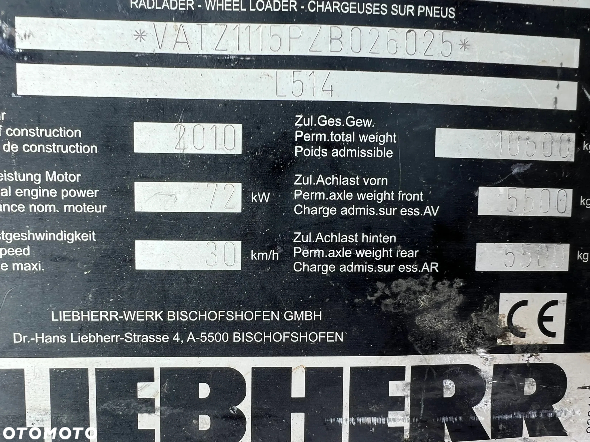 Liebherr L514 - 8