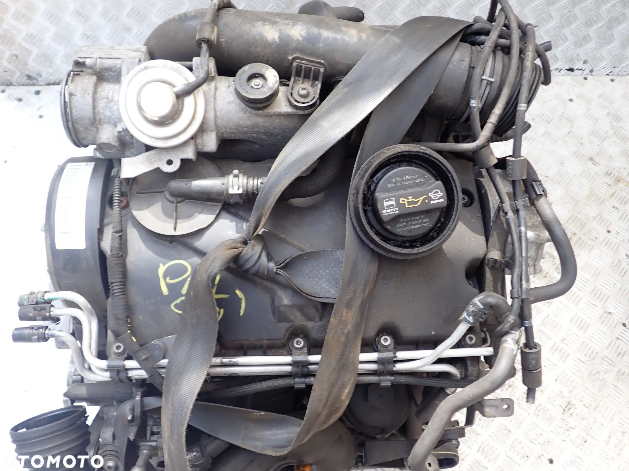 SILNIK 1.9 TDI BXE 105 KM SEAT ALTEA VW GOLF V TOURAN  RADOM - 1
