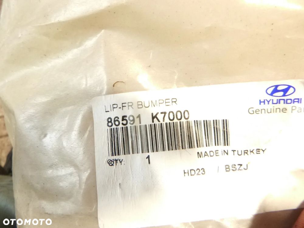 hyundai i10 iii 19r- spoiler hokej zderzaka przód nowy oryginał - 2