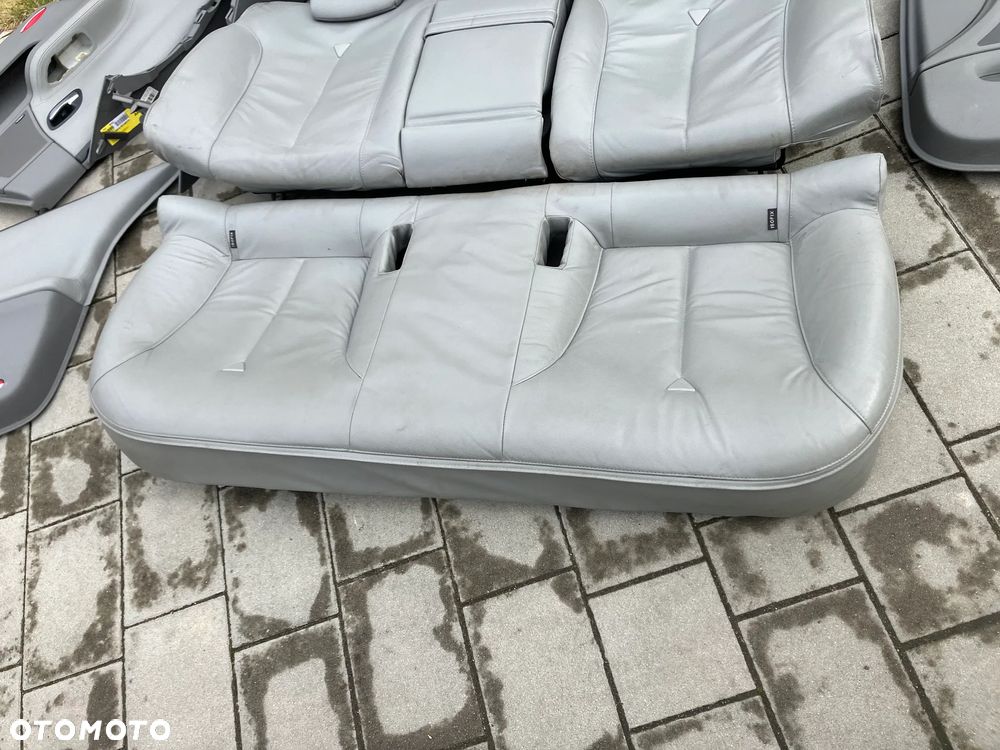 FOTELE SKÓRA REANULT LAGUNA II ELEKTRYKA KANAPA PODGRZEWANE  BOCZKI SZARA SKÓRA ROLETY - 15