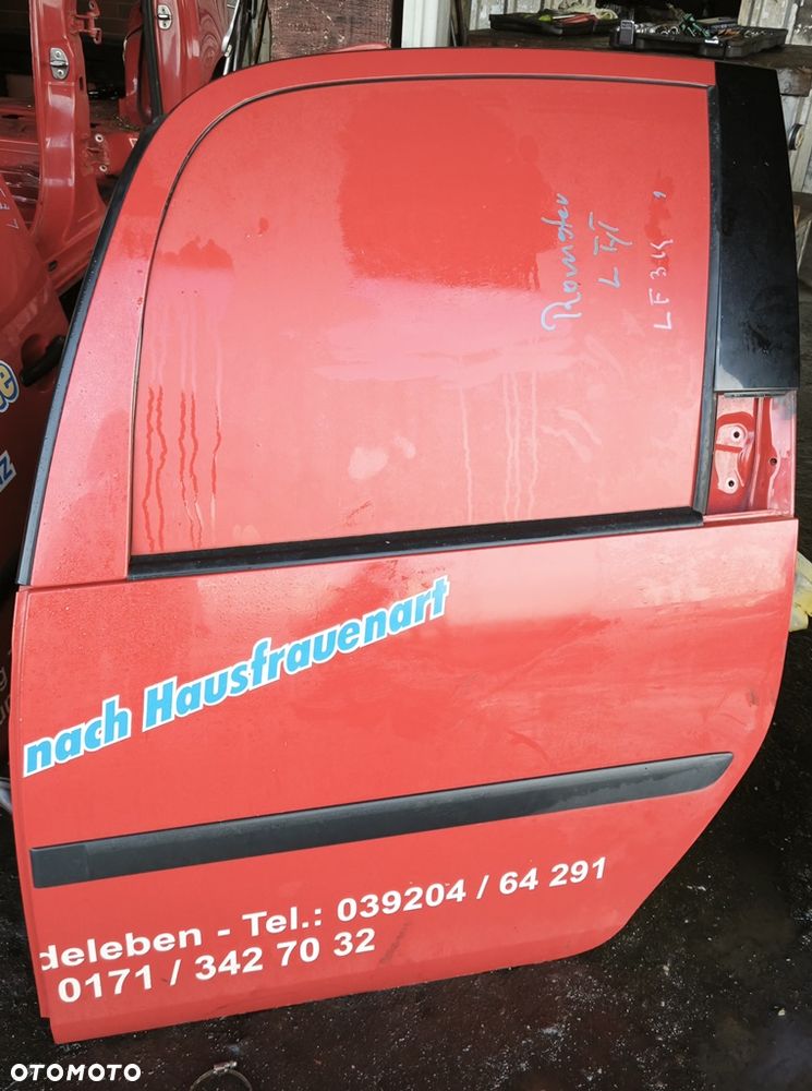 SKODA ROOMSTER 05- DRZWI LEWE TYLNE LEWY TYŁ GOŁE LF3K - 1