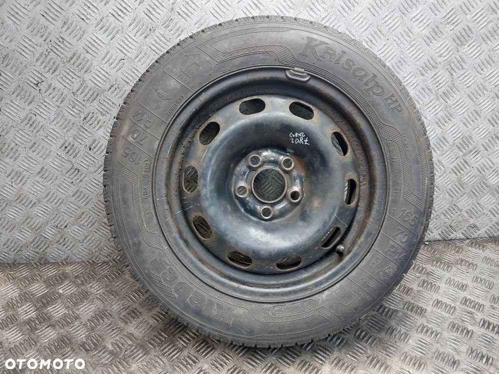 ORGANIZER BAGAŻNIKA + ZAPAS 5x100 165/70R14 FABIA I 1J0601027N 6Y0011031 - 5