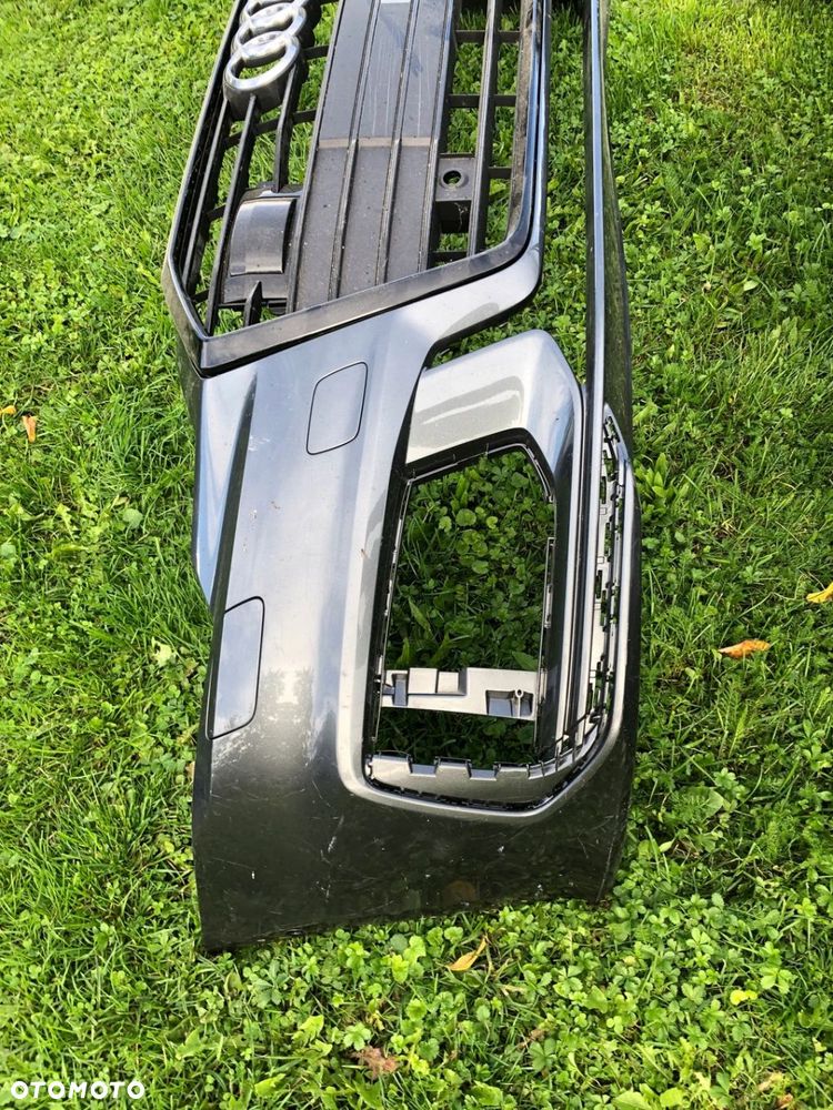 AUDI A6 C8 4K0 S LINE ZDERZAK PRZÓD PRZEDNI GRILL - 8