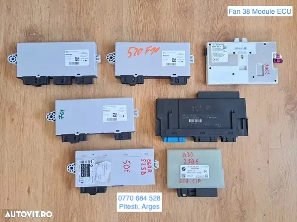 Modul ECU calculator CAS 4 CA, CG, CG-ELV, CAS 2, calculator telematic , modul cutie de transfer , ECU SCR adblue Seria E F G 520d 530dX 640d 750dX 650iX 760LiS