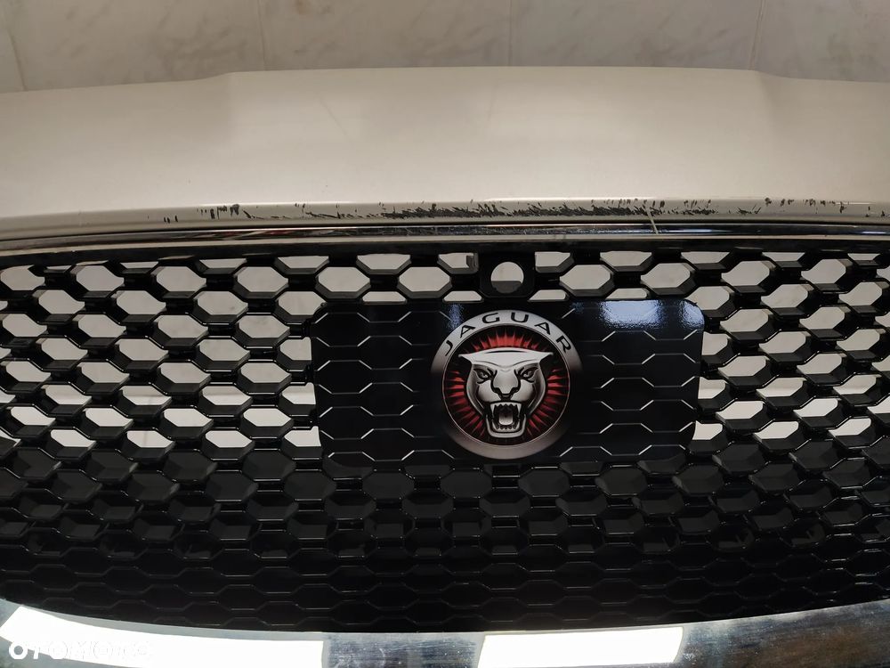 JAGUAR XF X260 ZDERZAK PRZÓD PRZEDNI KOMPLETNY 4XPDC SPRYSKIWACZE GRILL ATRAPA CHŁODNICY ZNACZEK POD RADAR WIĄZKA ORYGINAŁ - 8