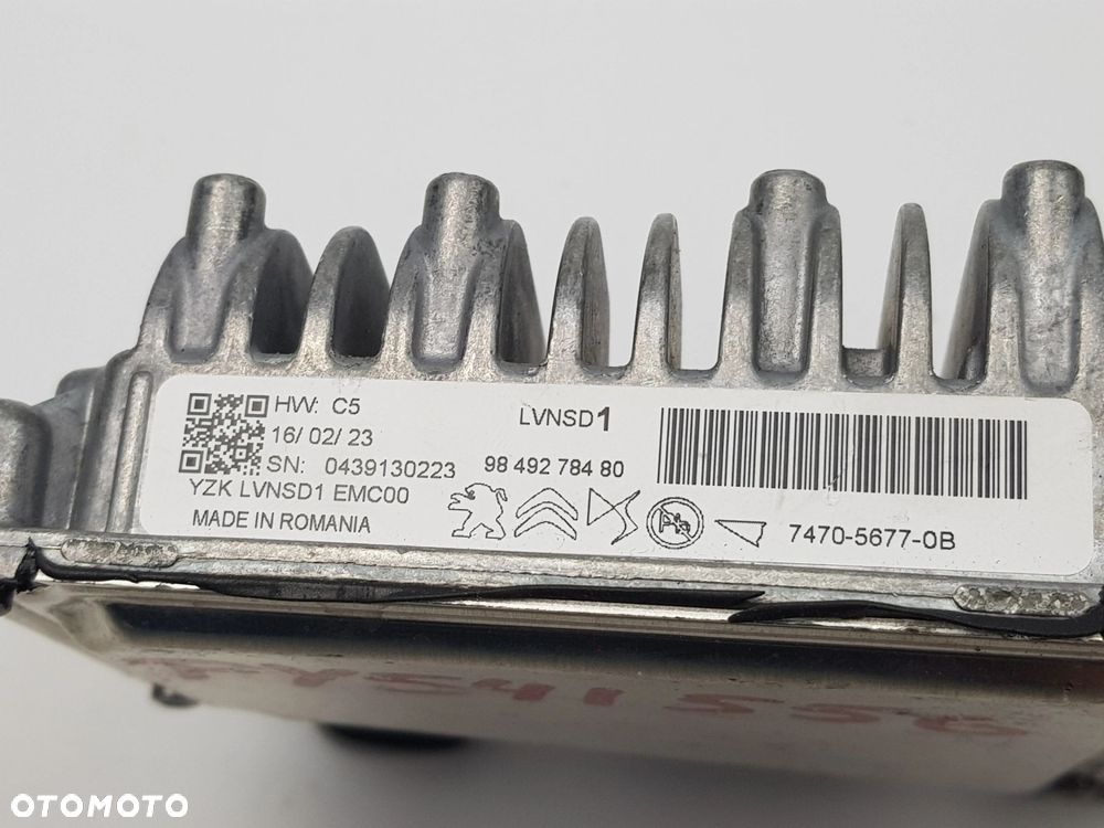 NOWY ORYGINALNY Moduł Sterownik Komputer Peugeot DS Citroen 9849278480 - 8