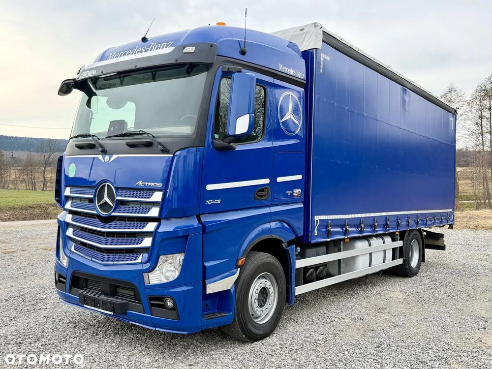 Mercedes-Benz ACTROS 1842 / 1845 / FIRANKA / ZSUWANY DACH / WINDA / SILNIK 13L / 18 EUROPALET / AUTOMAT / Z NIEMIEC / 2015 / PRZEBIEG 460 TYŚ KM - 3