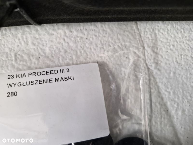 KIA PROCEED 3 III WYGŁUSZENIE MASKI 81124-J7000 - 5