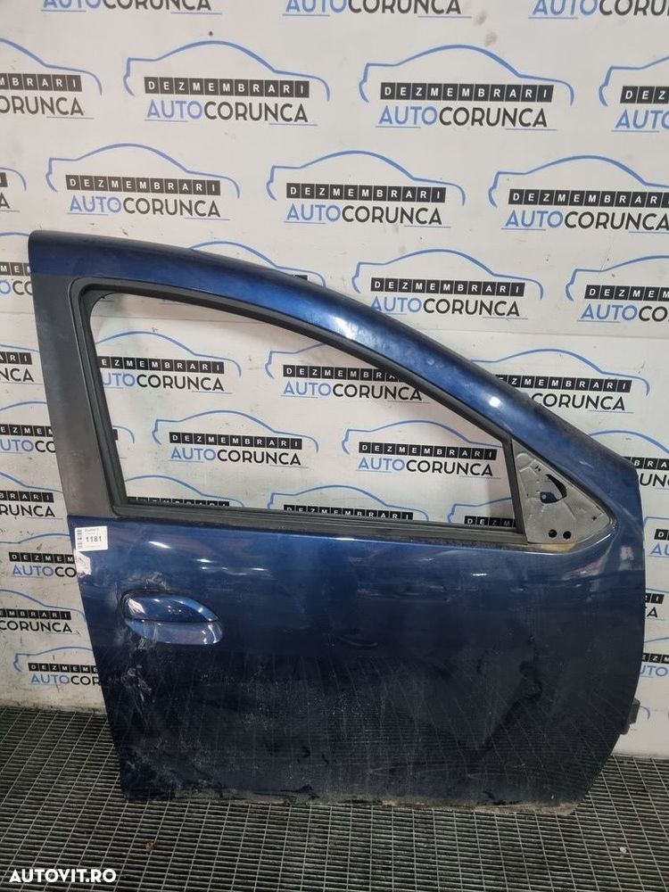 Usa Dreapta Fata Dacia Duster II 2018 - 2021 SUV 5 Usi ALBASTRU (1181) FARA GEAM - 1