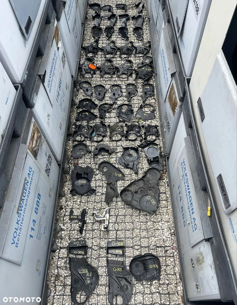 CITROEN PEUGEOT BENZYNA / DIESEL ZEWNĘTRZNA WEWNĘTRZNA OBUDOWA OSŁONA ROZRZĄDU - 2