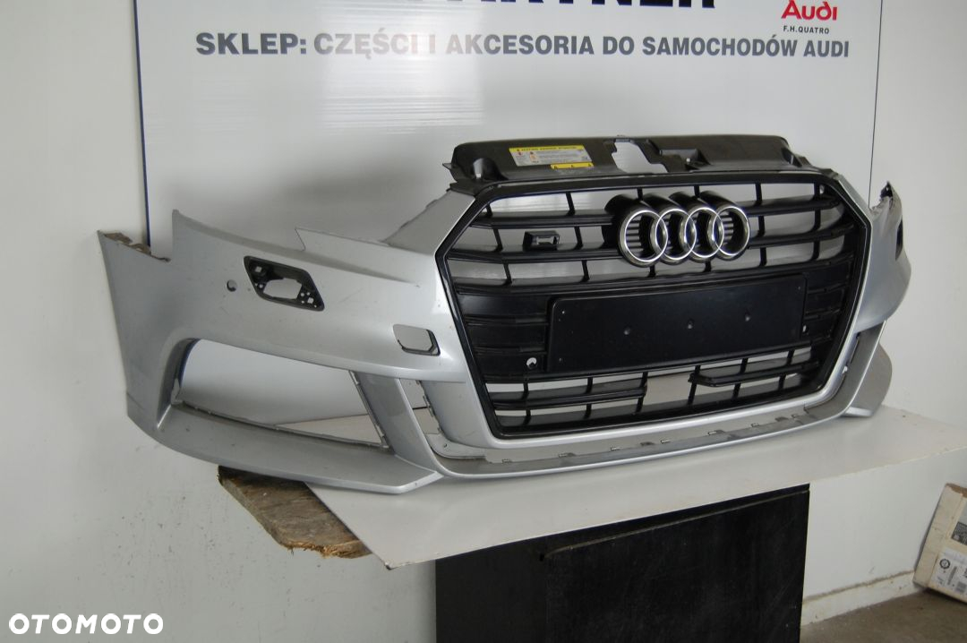 ZDERZAK AUDI S3 8V LIFT 2016-2019 BLACK LINE SEDAN 8v5 - 2