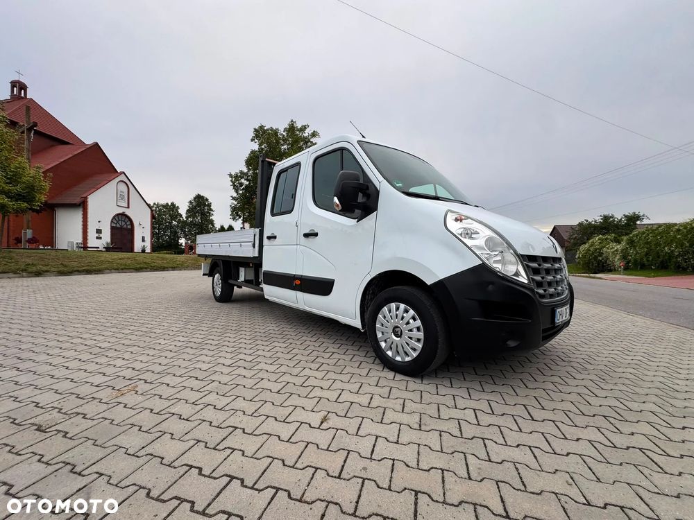 Renault MASTER L3 Klima Elektryka Doka 7os. Hak Brygadówka Serwis - 13